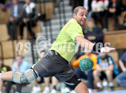 Handball Bundesliga. HC Kelag Kaernten gegen UHC Erste Bank Hollabrunn.  Anton Praeprost (HCK 59). Viktring, am 12.11.2011.
Foto: Kuess
---
pressefotos, pressefotografie, kuess, qs, qspictures, sport, bild, bilder, bilddatenbank