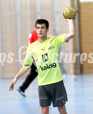 Handball Bundesliga. HC Kelag Kaernten gegen UHC Erste Bank Hollabrunn.  Thomas Paul Wulz (HCK 59). Viktring, am 12.11.2011.
Foto: Kuess
---
pressefotos, pressefotografie, kuess, qs, qspictures, sport, bild, bilder, bilddatenbank