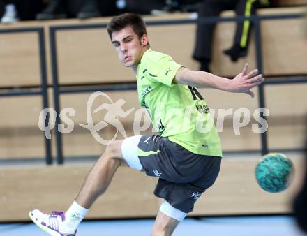 Handball Bundesliga. HC Kelag Kaernten gegen UHC Erste Bank Hollabrunn.  Thomas Paul Wulz (HCK 59). Viktring, am 12.11.2011.
Foto: Kuess
---
pressefotos, pressefotografie, kuess, qs, qspictures, sport, bild, bilder, bilddatenbank