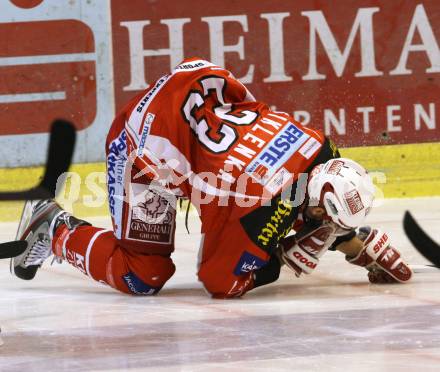 EBEL. Eishockey Bundesliga. KAC gegen EC RED BULL SALZBURG. Mike Siklenka (KAC), (Salzburg). Klagenfurt, am 22.11.2011.
Foto: Kuess

---
pressefotos, pressefotografie, kuess, qs, qspictures, sport, bild, bilder, bilddatenbank