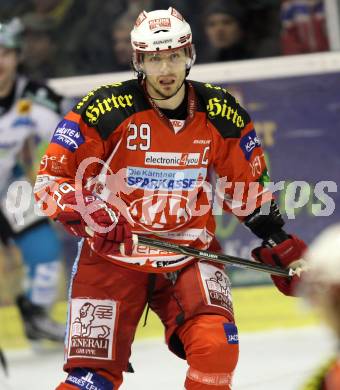 EBEL. Eishockey Bundesliga. KAC gegen EHC LIWEST Linz. Christoph Brandner (KAC). Klagenfurt, am 18.11.2011.
Foto: Kuess

---
pressefotos, pressefotografie, kuess, qs, qspictures, sport, bild, bilder, bilddatenbank