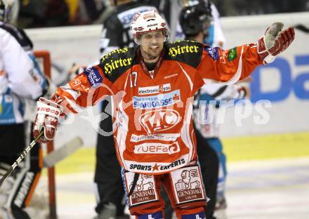 EBEL. Eishockey Bundesliga. KAC gegen EHC LIWEST Linz. Gregor Hager (KAC). Klagenfurt, am 18.11.2011.
Foto: Kuess

---
pressefotos, pressefotografie, kuess, qs, qspictures, sport, bild, bilder, bilddatenbank