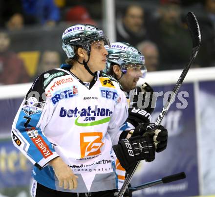 EBEL. Eishockey Bundesliga. KAC gegen EHC LIWEST Linz. Brian Lebler (Linz). Klagenfurt, am 18.11.2011.
Foto: Kuess

---
pressefotos, pressefotografie, kuess, qs, qspictures, sport, bild, bilder, bilddatenbank