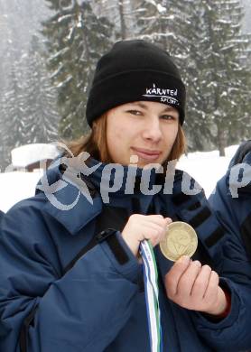 Alpe Adria Jugendwinterspiele. Snowboard. Fabian Kattnig (Langlaufen). Alleghe, am 20.1.2009.
Foto: Kuess
---
pressefotos, pressefotografie, kuess, qs, qspictures, sport, bild, bilder, bilddatenbank