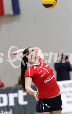 Volleyball Europacup. CEV Challenge Cup. ATSC Wildcats gege Irmato VC Wert. Eva Kriegel (Wildcats). Klagenfurt, am 29.11.2011.
Foto: Kuess
---
pressefotos, pressefotografie, kuess, qs, qspictures, sport, bild, bilder, bilddatenbank