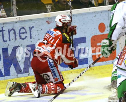 EBEL. Eishockey Bundesliga. KAC gegen HDD TILIA Olimpija Ljubljana. LAMMERS John (KAC). Klagenfurt, am 6.12.2011.
Foto: Kuess

---
pressefotos, pressefotografie, kuess, qs, qspictures, sport, bild, bilder, bilddatenbank