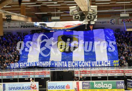 EBEL. Eishockey Bundesliga. EC Rekord Fenster VSV gegen KAC.  Fans. Villach, am 9.12.2011.
Foto: Kuess 


---
pressefotos, pressefotografie, kuess, qs, qspictures, sport, bild, bilder, bilddatenbank
