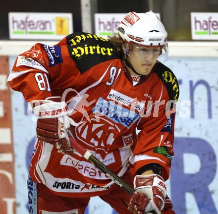 EBEL. Eishockey Bundesliga. KAC gegen Moser Medical Graz 99ers. Maximilian Isopp (KAC). Klagenfurt, am 11.12.2011.
Foto: Kuess

---
pressefotos, pressefotografie, kuess, qs, qspictures, sport, bild, bilder, bilddatenbank