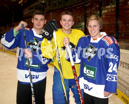 Eishockey. VSV U17. Gelfanov	Ruslan, Eder Manfred, Heinricher Christian. Villach, 14.12.2011.
Foto: Kuess
---
pressefotos, pressefotografie, kuess, qs, qspictures, sport, bild, bilder, bilddatenbank