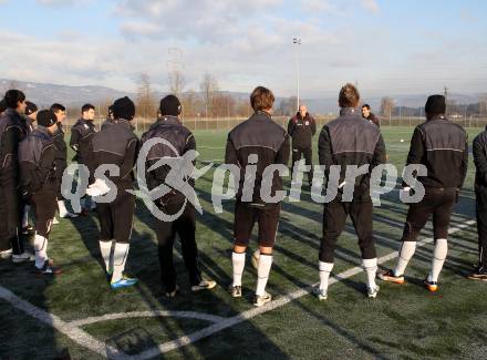 Fussball. 1. Liga. WAC/St. Andrae. Trainingsbeginn.  Wolfsberg, 9.1.2012.
Foto: Kuess
---
pressefotos, pressefotografie, kuess, qs, qspictures, sport, bild, bilder, bilddatenbank