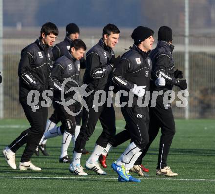 Fussball. 1. Liga. WAC/St. Andrae. Trainingsbeginn.  Wolfsberg, 9.1.2012.
Foto: Kuess
---
pressefotos, pressefotografie, kuess, qs, qspictures, sport, bild, bilder, bilddatenbank