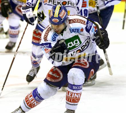 EBEL. Eishockey Bundesliga. KAC gegen VSV. Torjubel DAMON Derek,  (VSV). Klagenfurt, am 17.1.2012.
Foto: Kuess

---
pressefotos, pressefotografie, kuess, qs, qspictures, sport, bild, bilder, bilddatenbank