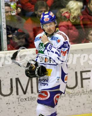 EBEL. Eishockey Bundesliga. KAC gegen VSV. SHEARER Robert (VSV). Klagenfurt, am 17.1.2012.
Foto: Kuess

---
pressefotos, pressefotografie, kuess, qs, qspictures, sport, bild, bilder, bilddatenbank