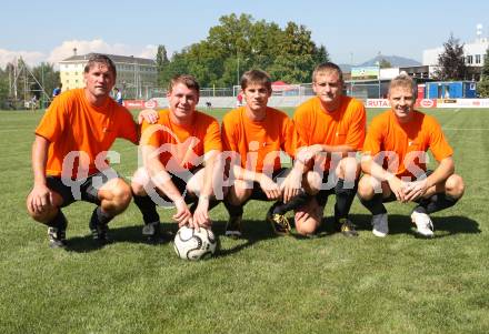 Fussball. 2. Klasse D. Frantschach. Simonitsch Erhard, Pietschnig Marco, Simonitsch Juergen, Stocker Gerhard, Podgorsek Gerhard. Klagenfurt, 10.9.2011.
Foto: Kuess
---
pressefotos, pressefotografie, kuess, qs, qspictures, sport, bild, bilder, bilddatenbank