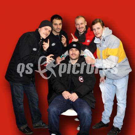 Eishockey. KAC. Chiodo Andy, Geier Manuel, TENUTE Joseph Joey, Kirisits Johannes, Jordan Morrison. Klagenfurt, 21.11.2011.
Foto: kuess
---
pressefotos, pressefotografie, kuess, qs, qspictures, sport, bild, bilder, bilddatenbank