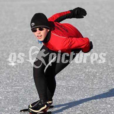 Eisschnellauf. Eislaufverein Woerthersee. Stefan Haan. Hoerzendorfer See, 27.12.2011.
Foto: Kuess
---
pressefotos, pressefotografie, kuess, qs, qspictures, sport, bild, bilder, bilddatenbank