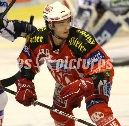 EBEL. Eishockey Bundesliga. KAC gegen VSV. Raphael Herburger (KAC). Klagenfurt, am 17.1.2012.
Foto: Kuess

---
pressefotos, pressefotografie, kuess, qs, qspictures, sport, bild, bilder, bilddatenbank