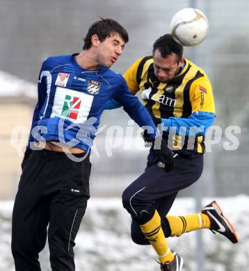 Fussball Testspiel. WAC/St. Andrae gegen VSV. Mihret Topcagic (WAC), Christian Prawda (VSV). St. Andrae, am 21.1.2012.
Foto: Kuess
---
pressefotos, pressefotografie, kuess, qs, qspictures, sport, bild, bilder, bilddatenbank