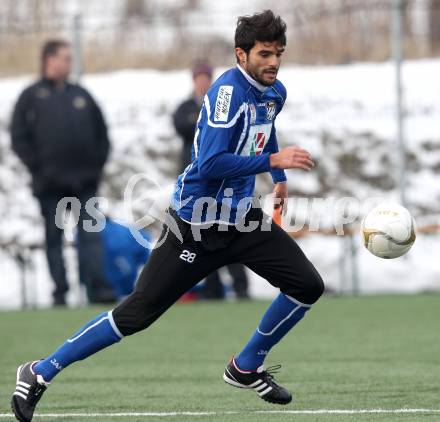 Fussball Testspiel. WAC/St. Andrae gegen VSV. Jose Antonio Solano Moreno (WAC). St. Andrae, am 21.1.2012.
Foto: Kuess
---
pressefotos, pressefotografie, kuess, qs, qspictures, sport, bild, bilder, bilddatenbank