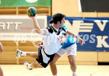 Handball Bundesliga. SC Ferlach gegen SU Falekensteiner Katschberg St. Poelten. Dino Poje  (SC Ferlach). Ferlach, am 28.1.2012. Ferlach, 28.1.2012.
Foto: kuess
Foto: Kuess
---
pressefotos, pressefotografie, kuess, qs, qspictures, sport, bild, bilder, bilddatenbank