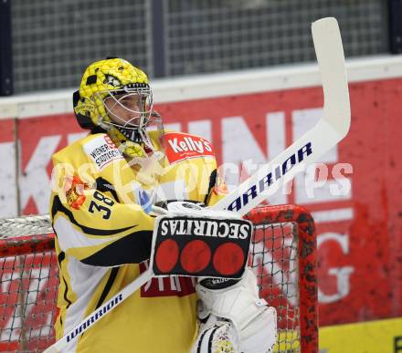 EBEL. Eishockey Bundesliga. EC Rekord Fenster VSV gegen UPC Vienna Capitals.  Reinhard Divis (Caps). Villach, am 27.1.2012.
Foto: Kuess 


---
pressefotos, pressefotografie, kuess, qs, qspictures, sport, bild, bilder, bilddatenbank