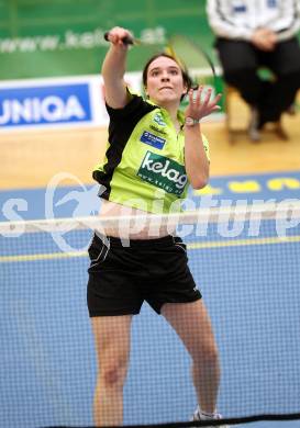 Badminton Bundesliga. ASKOE Kelag Kaernten gegen WBH Wien. Jenny Ertl. Klagenfurt, 28.1.2012.
Foto: Kuess
---
pressefotos, pressefotografie, kuess, qs, qspictures, sport, bild, bilder, bilddatenbank