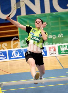 Badminton Bundesliga. ASKOE Kelag Kaernten gegen WBH Wien. Jenny Ertl. Klagenfurt, 28.1.2012.
Foto: Kuess
---
pressefotos, pressefotografie, kuess, qs, qspictures, sport, bild, bilder, bilddatenbank