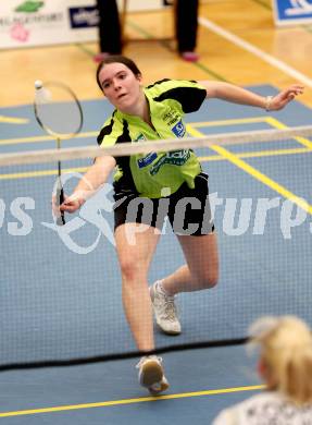 Badminton Bundesliga. ASKOE Kelag Kaernten gegen WBH Wien. Jenny Ertl. Klagenfurt, 28.1.2012.
Foto: Kuess
---
pressefotos, pressefotografie, kuess, qs, qspictures, sport, bild, bilder, bilddatenbank