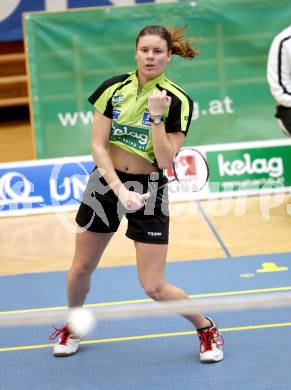 Badminton Bundesliga. ASKOE Kelag Kaernten gegen WBH Wien. Sarina Kohlfuerst. Klagenfurt, 28.1.2012.
Foto: Kuess
---
pressefotos, pressefotografie, kuess, qs, qspictures, sport, bild, bilder, bilddatenbank