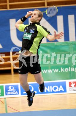 Badminton Bundesliga. ASKOE Kelag Kaernten gegen WBH Wien. Michael Trojan. Klagenfurt, 28.1.2012.
Foto: Kuess
---
pressefotos, pressefotografie, kuess, qs, qspictures, sport, bild, bilder, bilddatenbank