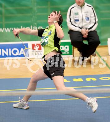 Badminton Bundesliga. ASKOE Kelag Kaernten gegen WBH Wien. Jenny Ertl. Klagenfurt, 28.1.2012.
Foto: Kuess
---
pressefotos, pressefotografie, kuess, qs, qspictures, sport, bild, bilder, bilddatenbank