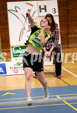 Badminton Bundesliga. ASKOE Kelag Kaernten gegen WBH Wien. Jenny Ertl. Klagenfurt, 28.1.2012.
Foto: Kuess
---
pressefotos, pressefotografie, kuess, qs, qspictures, sport, bild, bilder, bilddatenbank