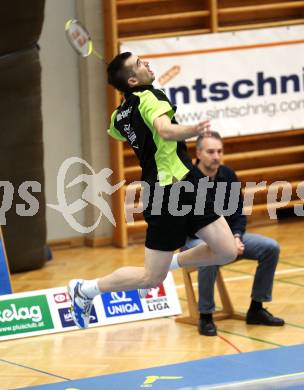 Badminton Bundesliga. ASKOE Kelag Kaernten gegen WBH Wien. Iztok Utrosa. Klagenfurt, 28.1.2012.
Foto: Kuess
---
pressefotos, pressefotografie, kuess, qs, qspictures, sport, bild, bilder, bilddatenbank