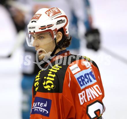 EBEL. Eishockey Bundesliga. KAC gegen EHC LIWEST Linz. Christoph Brandner (KAC). Klagenfurt, am 29.1.2012.
Foto: Kuess

---
pressefotos, pressefotografie, kuess, qs, qspictures, sport, bild, bilder, bilddatenbank