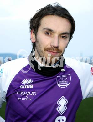 Fussball Testspiel. SK Austria Klagenfurt gegen WAC/St. Andrae.  Alen Skoro (Klagenfurt). Poggersdorf, am 1.2.2012.
Foto: Kuess
---
pressefotos, pressefotografie, kuess, qs, qspictures, sport, bild, bilder, bilddatenbank