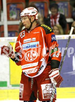 EBEL. Eishockey Bundesliga. KAC gegen SAPA Fehervar AV19. Torjubel SIKLENKA Michael (KAC). Klagenfurt, am 3.2.2012.
Foto: Kuess

---
pressefotos, pressefotografie, kuess, qs, qspictures, sport, bild, bilder, bilddatenbank