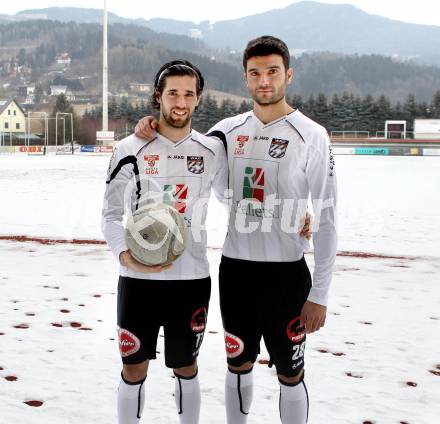 Fussball. WAC/St. Andrae. Mannschaftsfoto. Portrait.  Jacobo, Solano Jose. Wolfsberg, 1.2.2012.
Foto: Kuess
---
pressefotos, pressefotografie, kuess, qs, qspictures, sport, bild, bilder, bilddatenbank