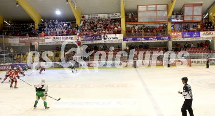 EBEL. Eishockey Bundesliga. KAC gegen HDD TILIA Olimpija Ljubljana. Protest der Fans gegen ueberhoehte Abopreise. Klagenfurt, am 12.2.2012.
Foto: Kuess

---
pressefotos, pressefotografie, kuess, qs, qspictures, sport, bild, bilder, bilddatenbank