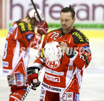 EBEL. Eishockey Bundesliga. KAC gegen HDD TILIA Olimpija Ljubljana. ZYUZIN Andrei (KAC), (Laibach). Klagenfurt, am 12.2.2012.
Foto: Kuess

---
pressefotos, pressefotografie, kuess, qs, qspictures, sport, bild, bilder, bilddatenbank