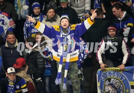 EBEL. Eishockey Bundesliga. EC Rekord Fenster VSV gegen Moser Medical Graz 99ers. Fans. Villach, am 14.2.2012.
Foto: Kuess 


---
pressefotos, pressefotografie, kuess, qs, qspictures, sport, bild, bilder, bilddatenbank