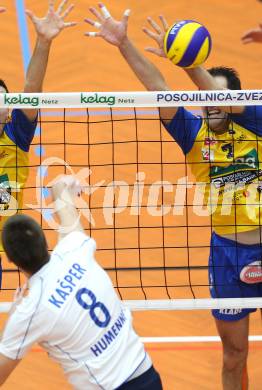 Volleyball. MEVZA. SK Aich/Dob gegen VK Chemes Humenne.  Allan Van De Loo (Aich/Dob), (Humenne). Bleiburg, am 15.2.2012.
Foto: Kuess 


---
pressefotos, pressefotografie, kuess, qs, qspictures, sport, bild, bilder, bilddatenbank