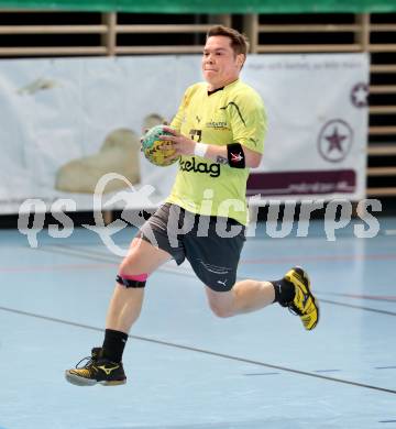 Handball. Bundesliga. HCK 59 Kaernten gegen UHC Gaenserndorf. Florian Pontasch-Mueller (HCK). Klagenfurt, 25.2.2012
Foto: Kuess 
---
pressefotos, pressefotografie, kuess, qs, qspictures, sport, bild, bilder, bilddatenbank