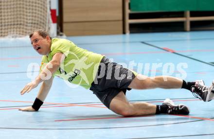 Handball. Bundesliga. HCK 59 Kaernten gegen UHC Gaenserndorf. Armin Baeck (HCK). Klagenfurt, 25.2.2012
Foto: Kuess 
---
pressefotos, pressefotografie, kuess, qs, qspictures, sport, bild, bilder, bilddatenbank