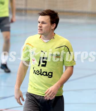 Handball. Bundesliga. HCK 59 Kaernten gegen UHC Gaenserndorf.  Florian Wulz (HCK). Klagenfurt, 25.2.2012
Foto: Kuess 
---
pressefotos, pressefotografie, kuess, qs, qspictures, sport, bild, bilder, bilddatenbank