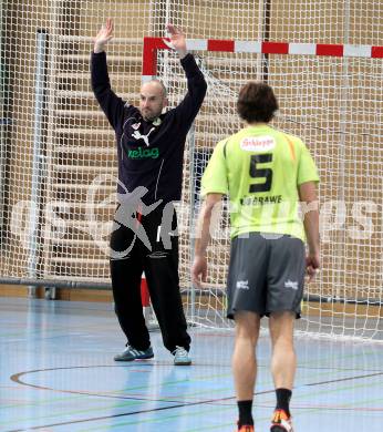 Handball. Bundesliga. HCK 59 Kaernten gegen UHC Gaenserndorf. Ninoslav Pavelic (HCK). Klagenfurt, 25.2.2012
Foto: Kuess 
---
pressefotos, pressefotografie, kuess, qs, qspictures, sport, bild, bilder, bilddatenbank