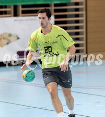 Handball. Bundesliga. HCK 59 Kaernten gegen UHC Gaenserndorf. Josip Pecina (HCK). Klagenfurt, 25.2.2012
Foto: Kuess 
---
pressefotos, pressefotografie, kuess, qs, qspictures, sport, bild, bilder, bilddatenbank