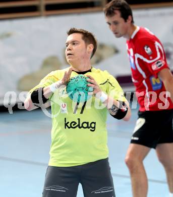 Handball. Bundesliga. HCK 59 Kaernten gegen UHC Gaenserndorf. Florian Pontasch-Mueller (HCK). Klagenfurt, 25.2.2012
Foto: Kuess 
---
pressefotos, pressefotografie, kuess, qs, qspictures, sport, bild, bilder, bilddatenbank