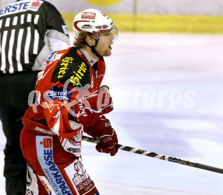 EBEL. Eishockey Bundesliga. KAC gegen EC Red Bull Salzburg. Torjubel PIRMANN Markus (KAC). Klagenfurt, am 1.3.2012.
Foto: Kuess

---
pressefotos, pressefotografie, kuess, qs, qspictures, sport, bild, bilder, bilddatenbank