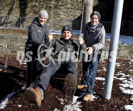 Eishockey. KAC. Herburger Raphael, Manuel und Stephan Geier. Klagenfurt, 22.2.2012.
Foto: kuess
---
pressefotos, pressefotografie, kuess, qs, qspictures, sport, bild, bilder, bilddatenbank