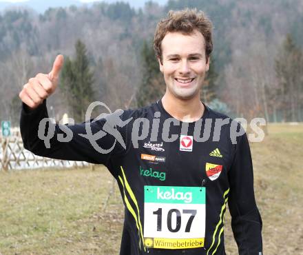 Leichtathletik. Kaerntner Cross Meisterschaften.  Lukas Gaggl. Feistritz im Rosental, am 4.3.2012.
Foto: Kuess
---
pressefotos, pressefotografie, kuess, qs, qspictures, sport, bild, bilder, bilddatenbank